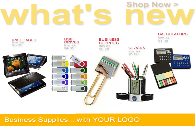 custom business supplies, custom office products, personalized business